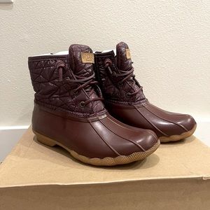 Sperry® Saltwater Nylon Quilted Duck Boots